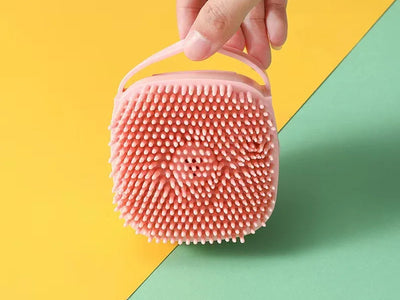 Guante de Baño Masajeador para Perros y Gatos — Silicona Suave | Limpieza + Masaje